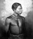 India / Manipur: Portrait of a Manipuri man, 1860s