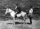 India / Manipur / Burma / Myanmar: Manipuri riflemen, one on horseback, Mandalay, 1886